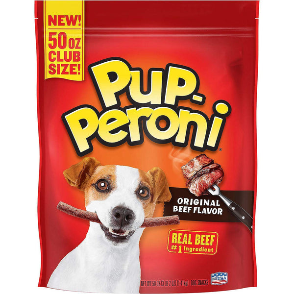 Pup-Peroni Dog Snacks Original Beef Flavor, 50 Ounce (3 Pack)