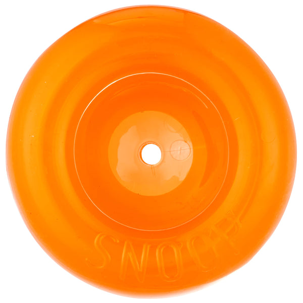 Outward Hound by Planet Dog Snoop Dog Toy – Treat‑Dispenser Puzzle Ball, Interactive Slow Feeder, Medium to Large Dogs, Bouncy & Mint-Infused, Orange, 5"