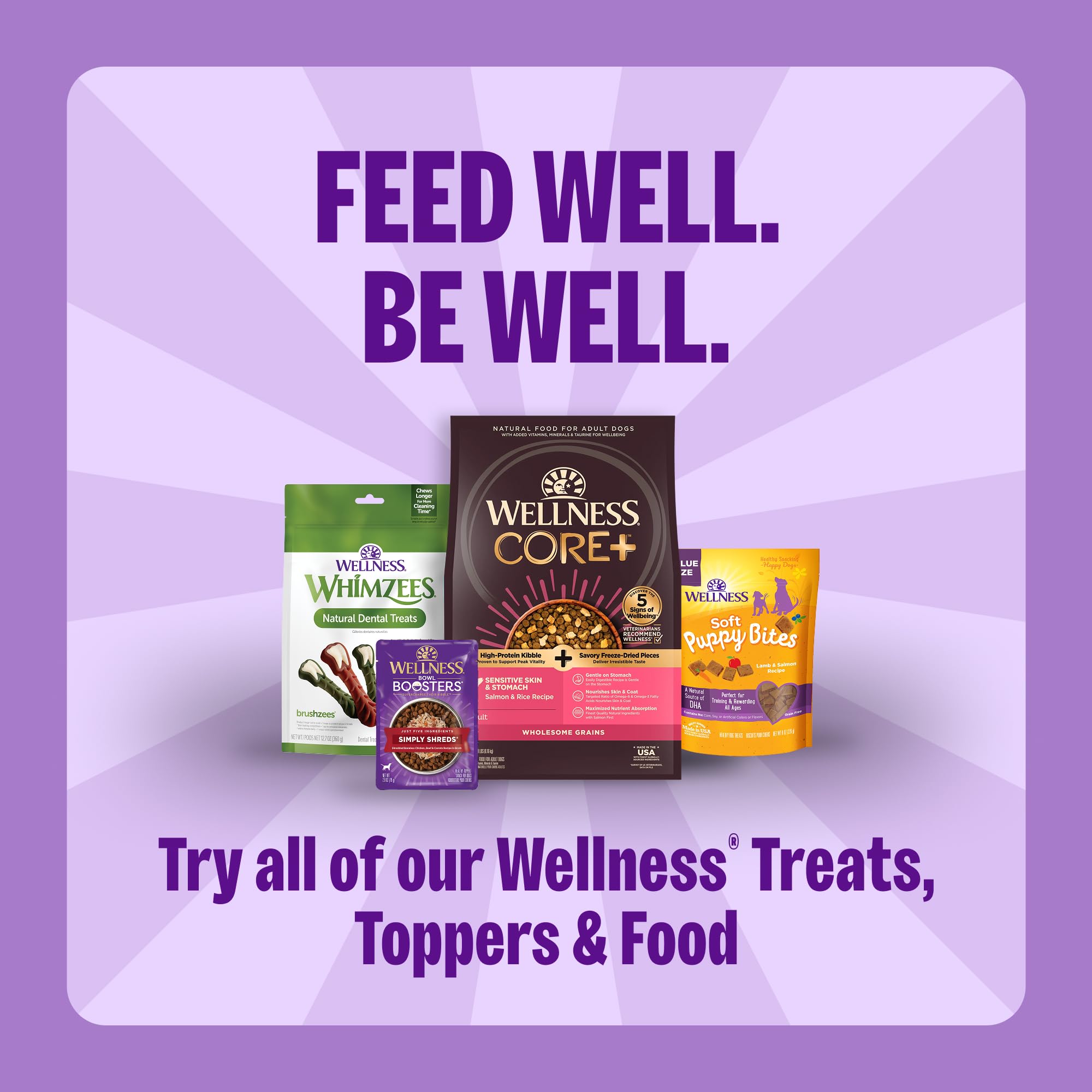 Wellness Old Mother Hubbard Classic Savory Mix Dog Biscuits, Natural Training Treats, 3 Flavors, Mini Size, 20 oz Bag