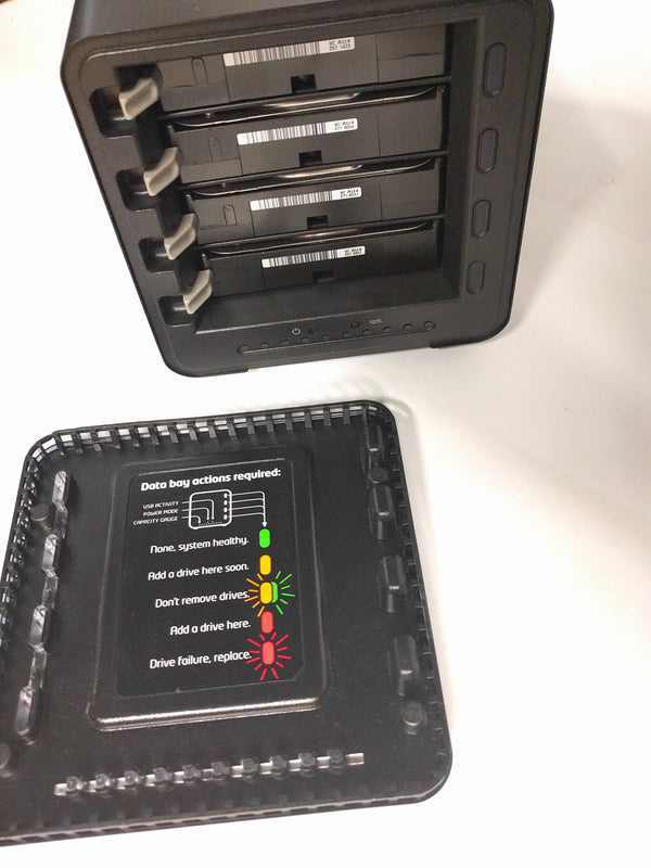 Drobo Beyond Raid 4-Bay USB 2.0/FireWire 800 SATA 6GB/S Storage Array with Drobo PC Backup DR04DD10